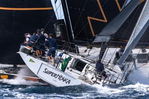 SuperNikka - partenza Maxi Yacht Rolex Cup 2019
